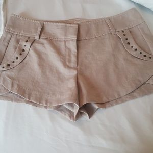 Tan dress shorts